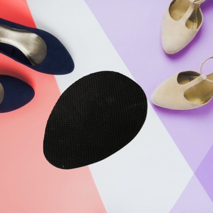 Non-Slip Shoe Pads, Rubber Shoe Sole Protector Pads, Self-Adhesive Shoe Grips Pads Stickers Non Skid for Ladies Shoes, High Heels, Boots (10 Pcs Set) - Image 3
