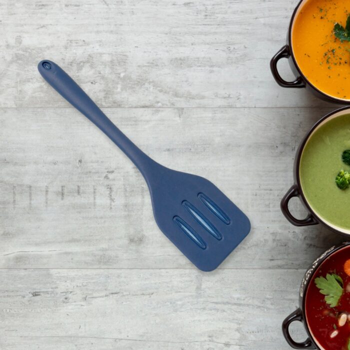 Multipurpose Silicone Spoon, Silicone Basting Spoon Non-Stick Kitchen Utensils Household Gadgets Heat-Resistant Non Stick Spoons Kitchen Cookware Items For Cooking and Baking (6 Pcs Set) - Image 4