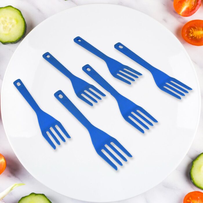 Multipurpose Silicone Spoon, Silicone Basting Spoon Non-Stick Kitchen Utensils Household Gadgets Heat-Resistant Non Stick Spoons Kitchen Cookware Items For Cooking and Baking (6 Pcs Set) - Image 4