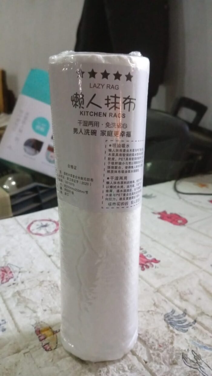 Kitchen Printed Tissue Roll Non-stick Oil Absorbing Paper Roll Kitchen Special Paper Towel Wipe Paper Dish Cloth Cleaning Cloth 30 sheets - Image 6