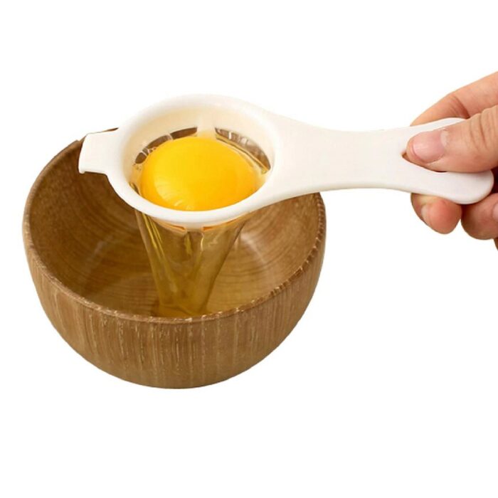 Egg Yolk Separator, Egg White Yolk Filter Separator, Egg Strainer Spoon Filter Egg Divider - Image 5