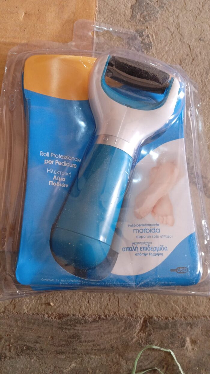 Electronic Dry Foot File, Callous Remover for Feet, Electric Foot with Roller Hard and Dead Skin- Regular Coarse, Baby smooth feet in minutes. For in home padicure foot care, Battery Powered & USB (Battery not included) - Image 7