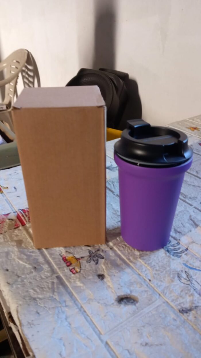 Stainless Steel Vacuum Insulated Coffee Cup (1 Pc) - Travel Mug, Leak Proof Lid - Image 6