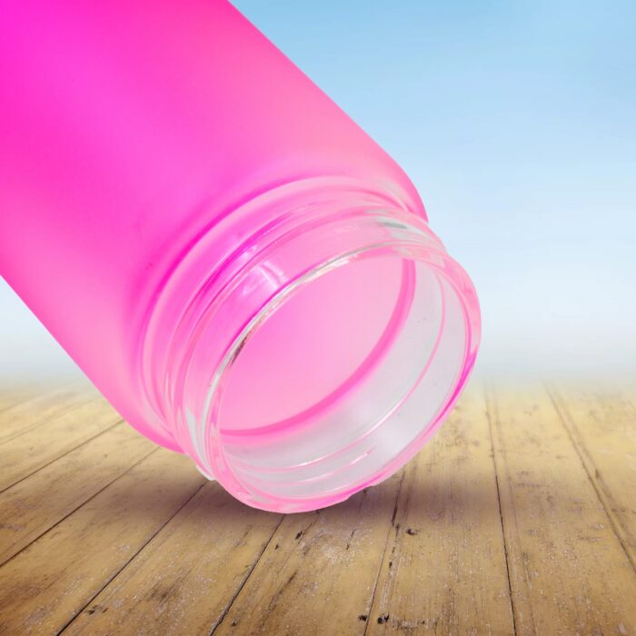 Glass Insulated Water Bottle Easy to Carry High Quality Water Bottle, BPA-Free & Leak-Proof! For Kids' School, For Fridge, Office, Sports, School, Gym, Yoga - Image 3