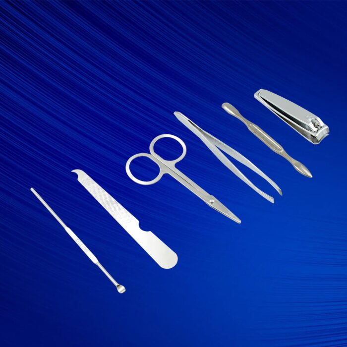 Nail Clippers Kit (6 Pc): Professional Manicure Set, Stainless Steel Tools - Image 5