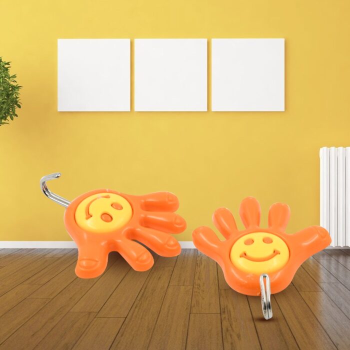 MULTIPURPOSE STRONG HOOK SELF-ADHESIVE HOOKS FOR WALL HEAVY PLASTIC HOOK, STICKY HOOK HOUSEHOLD FOR HOME , DECORATIVE HOOKS, BATHROOM & ALL TYPE WALL USE HOOK , SUITABLE FOR BATHROOM, KITCHEN, OFFICE - Image 3