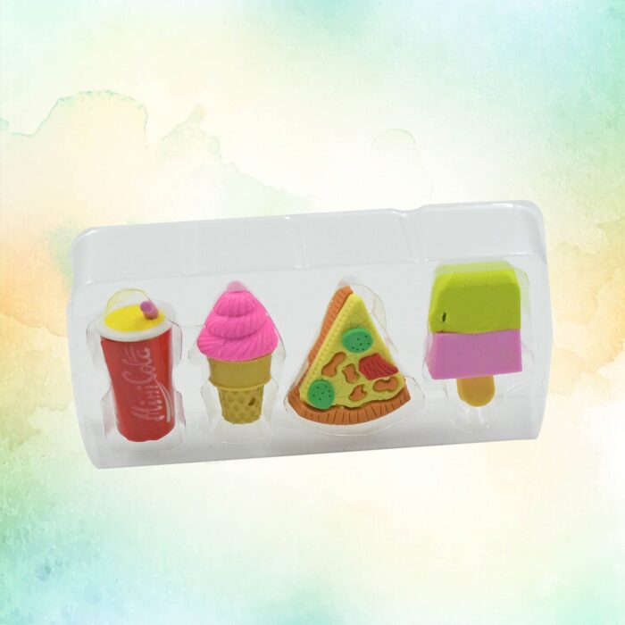 Fun Erasers for Kids! Mix & Match: Food & Drink Erasers (Set of 1) - Image 6