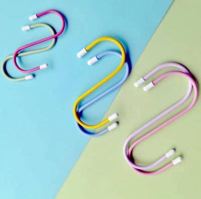 S Shape Metal Hooks for Hanging, Heavy Duty S Shaped Hooks for Hanging Clothes, Metal Hooks for Kitchen, Wardrobe, Work Shop, Bathroom, Garden, Office (6 Pcs Set) - Image 6