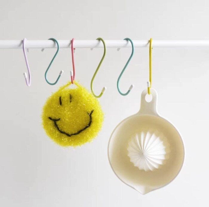 S Shape Metal Hooks for Hanging, Heavy Duty S Shaped Hooks for Hanging Clothes, Metal Hooks for Kitchen, Wardrobe, Work Shop, Bathroom, Garden, Office (6 Pcs Set) - Image 3