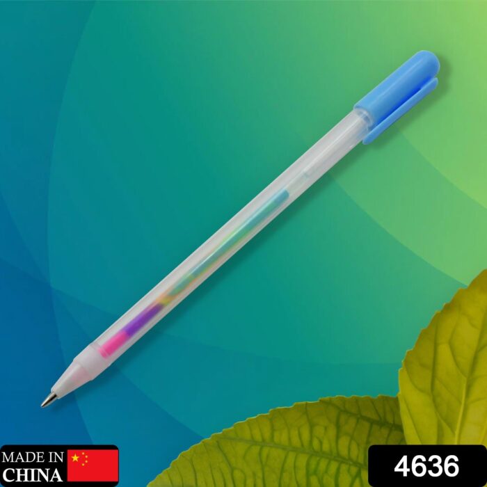 6-in-1 Color Change Pen Gel Pens Color Change Pen Rainbow Color Change Funky Pens, Gel Pen, coloring pen, Roller Ball Pens, School Office Supply Gift Stationery New Released Sturdy and Fashionable (1 Pc) - Image 2