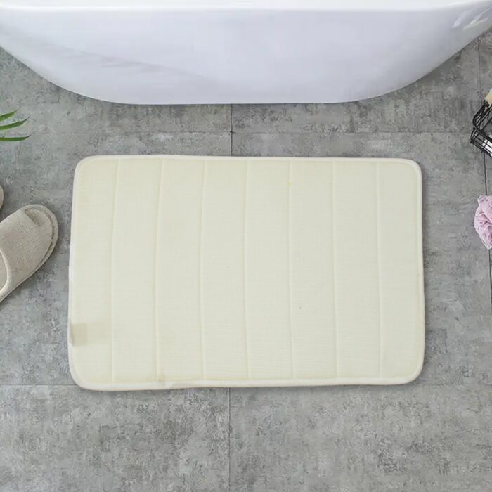 Super Absorbent Floor Mat Non-Slip Mat, Bath Mat, Instant Drying Mat, Bathroom Rug, Absorbent Bath Mat, Suitable for Bathroom, Kitchen, Door Mat - Image 5