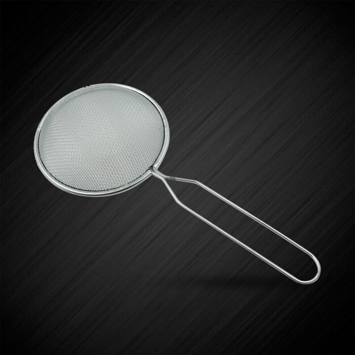 Mesh Strainer With Handle Stainless Steel Oil Strainer Ladle for Hot Pot Soup Home (1 Pc ) - Image 5