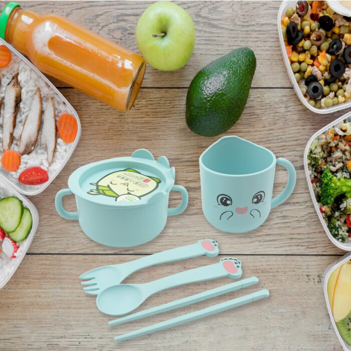 Baby Feeding Set For Kids And Toddlers (7 pcs set) - Image 5