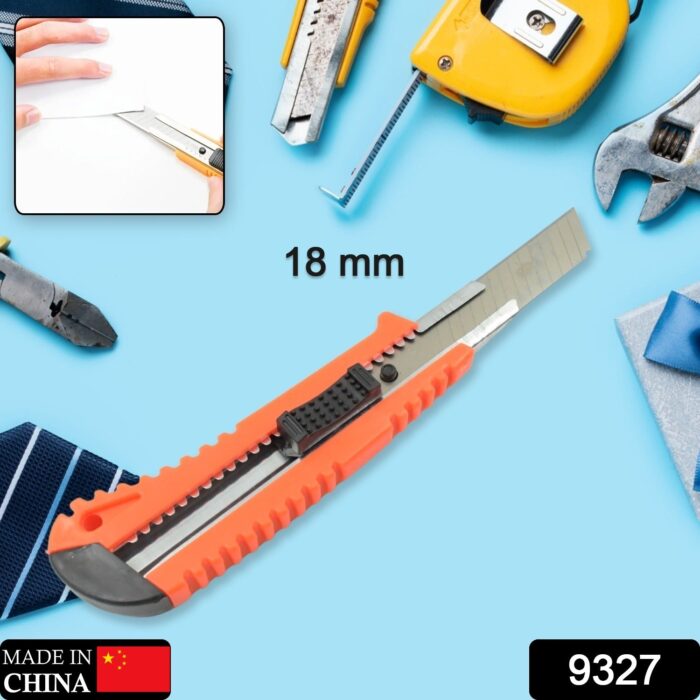 Multi-Use Iron Cutter, Cutting Blade and Precision Knife Blade, Utility Knife - Heavy Duty Industrial Cutter Knife (18mm) - Image 2