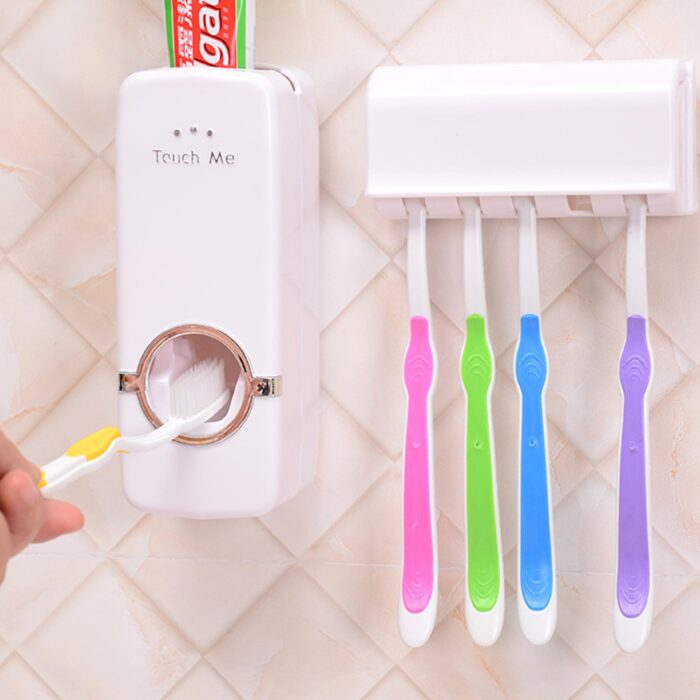 Toothpaste Dispenser & Tooth Brush Holder - Image 6