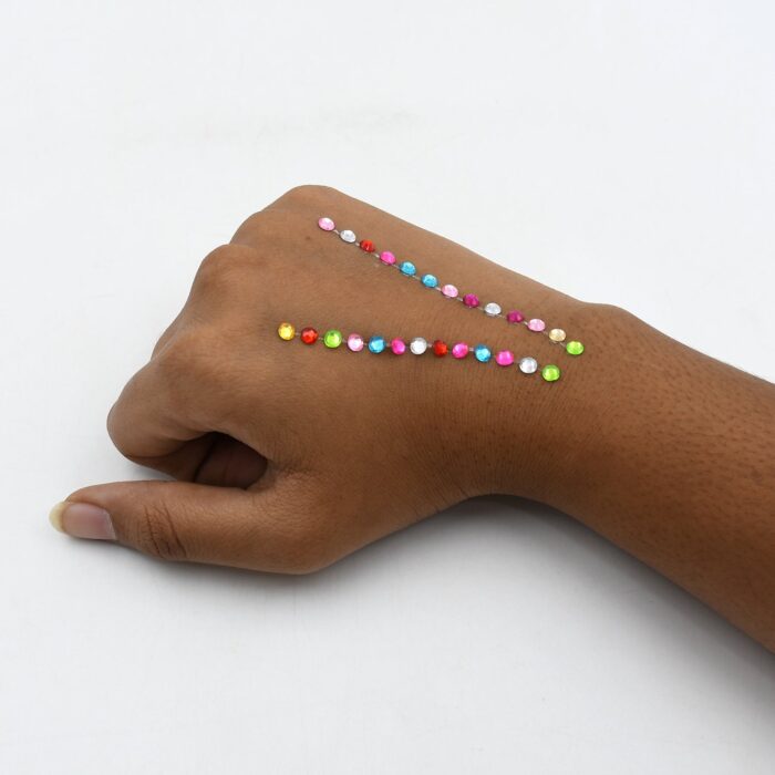 SpaceSelf Adhesive Multi Size Shaped Shining Stones Crystals Stickers For Art & Craft, Mobile Phone Decoration, Jewelery Making, School Projects, Creative Work - Image 6