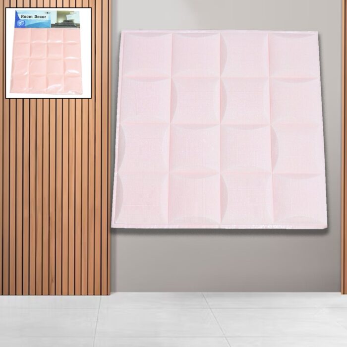 3D Adhesive wallpaper for living room. Room Wall Paper Home Decor Self Adhesive Wallpaper (36x36 Cm / 1 pc) - Image 6