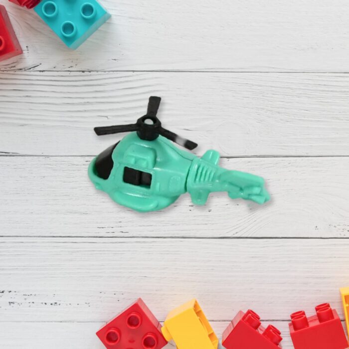 Small DIY Helicopter Toy, Small Kid's Toy, Rotating Tail  Wing DIY Helicopter (30 Pc Set) - Image 6