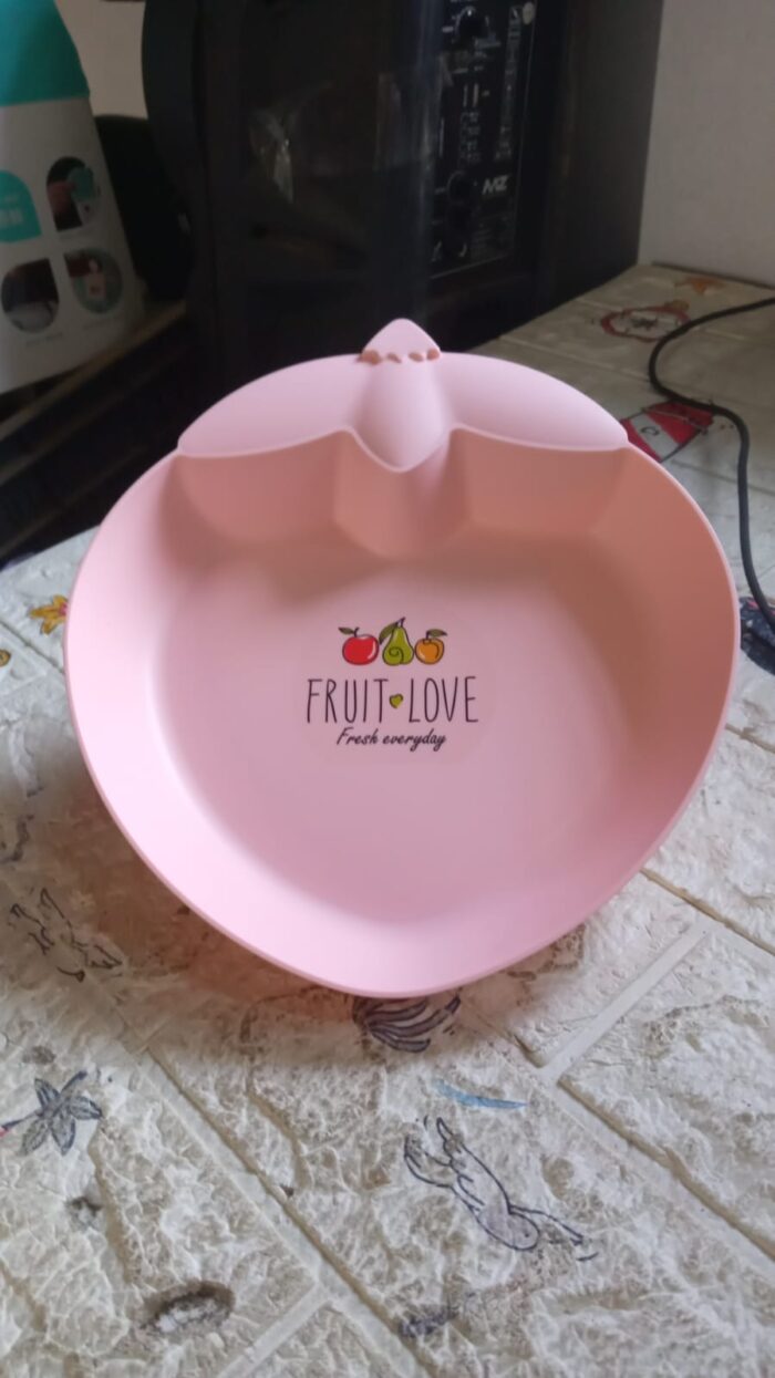 Strawberry Shape Plate Dish Snacks / Nuts / Desserts Plates for Kids, BPA Free, Children’s Food Plate, Kids Bowl, Serving Platters Food Tray Decorative Serving Trays for Candy Fruits Dessert Fruit Plate, Baby Cartoon Pie Bowl Plate, Tableware (1 Pc) - Image 7