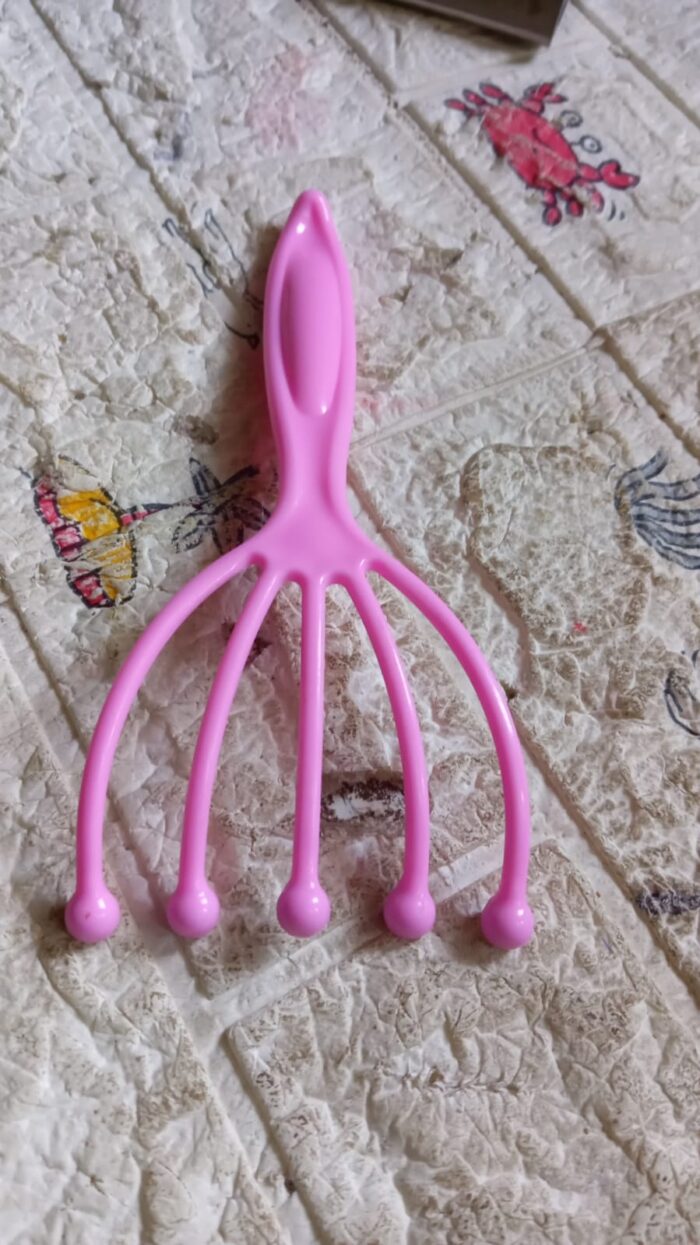 Scalp Massager Handheld Portable Head Massager Deep Relax and Pressure Relief in Office Household and Tour & Father’s Day and Mother’s Day Gifts for Home Relaxation (1 Pc ) - Image 6