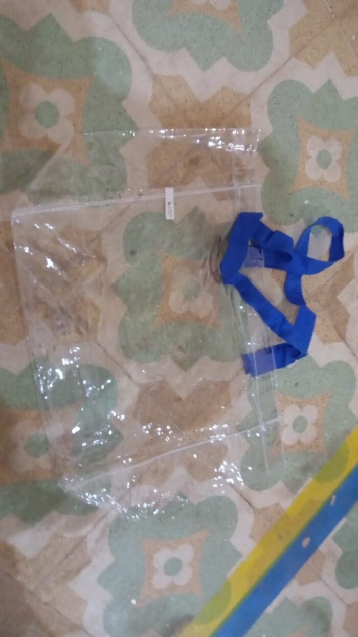 Multifunction Transparent Bag With Handle Bag (45×30×14 CM / 1 pc) - Image 7