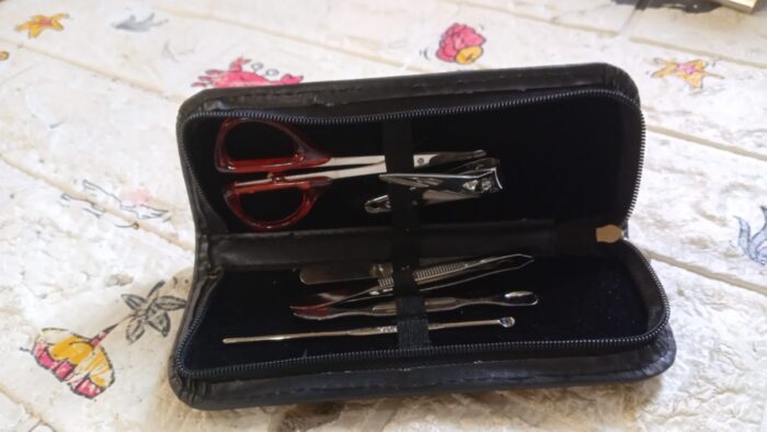 Nail Scissors Professional Nail Clippers Kit Manicure Set 6 Pieces Top Grade Stainless Steel Grooming Kit With Travel Case For Travel Or Home Manicure Set (6 Pc Set) - Image 6