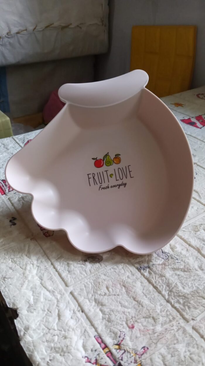 Plates for Kids, BPA Free, Children’s Food Plate, Kids Bowl, Serving Platters Food Tray Decorative Serving Trays for Candy Fruits Dessert Fruit Plate, Baby Cartoon Pie Bowl Plate, Tableware (1 Pc) - Image 6