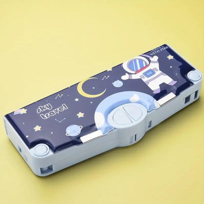 Multifunctional Pencil Box for Kids, Space Pencil Box For Boys, Kids Pencil Box for Boys & Girls, Magnetic Pencil Box for Boys, Pop up Pencil Box, Space Theme Return Gifts for Kids (Space Pencil Box) - Image 5