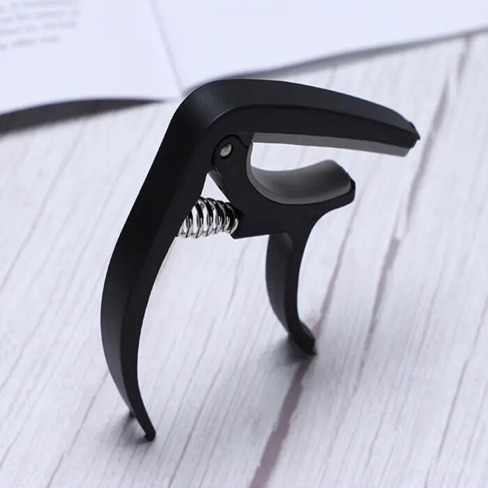 Guitar Capo with Pickup Stand, Soft Pad for Acoustic and Electric Guitar Ukulele Mandolin Banjo Guitar Accessories - Image 3