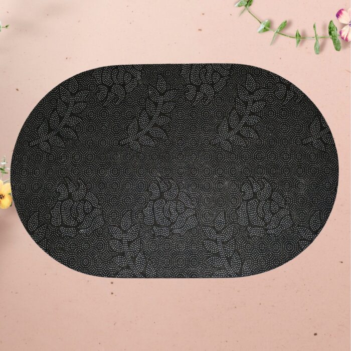 Floor Mat, Bath Mat, Door Mat Floral Pattern, Washable, Non-Slip, Stylish, Design Print Rug Mat, Stylish, Quality, Abrasion Resistant, Soundproofing, Hot Carpet, All Seasons, For Kitchen, Bedroom, Living Room (59x40 Cm) - Image 5
