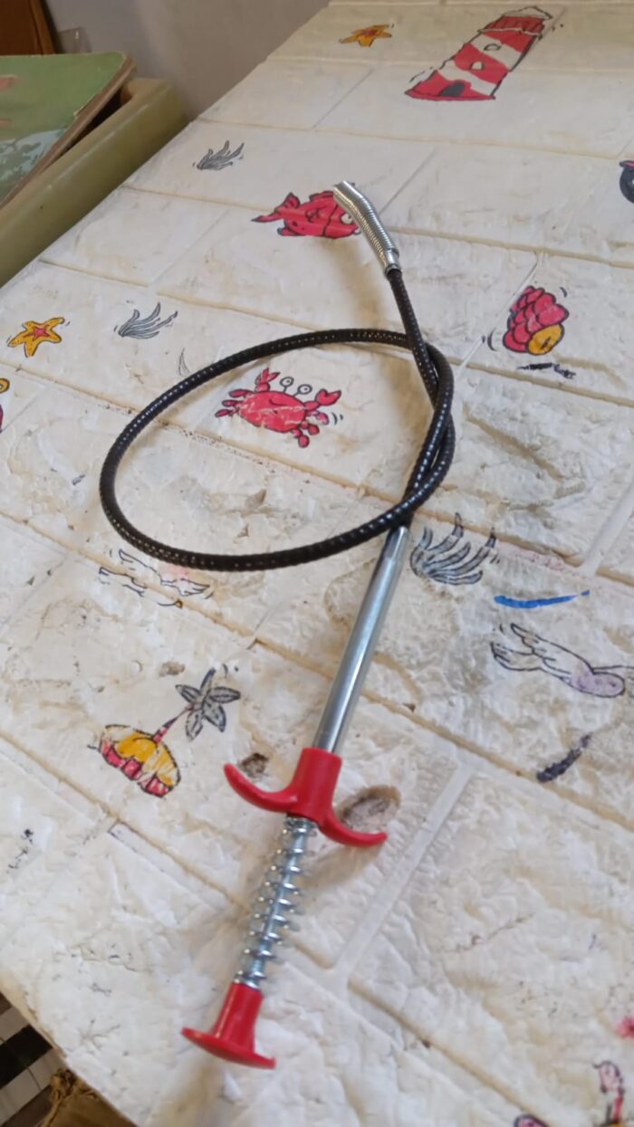 Drain Block Remover (90cm): Cleaning Tool for Pipes, Clogged Drains - Image 9