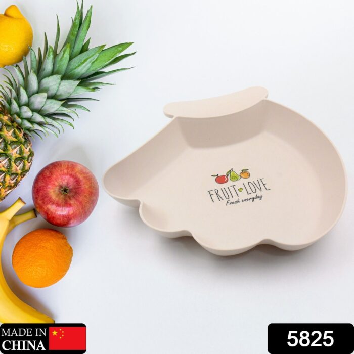 Plates for Kids, BPA Free, Children’s Food Plate, Kids Bowl, Serving Platters Food Tray Decorative Serving Trays for Candy Fruits Dessert Fruit Plate, Baby Cartoon Pie Bowl Plate, Tableware (1 Pc) - Image 2