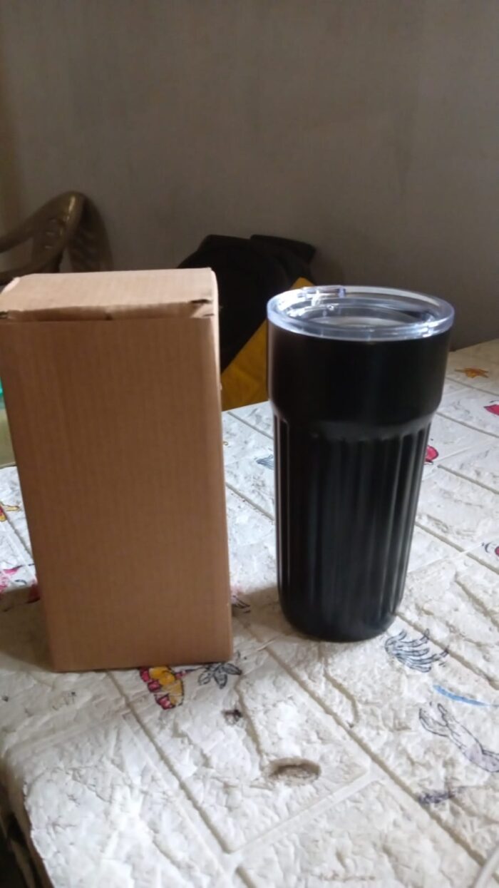 Stainless Steel Vacuum Insulated Travel Mug with Lid (1 Pc) - Coffee, Tea - Image 7