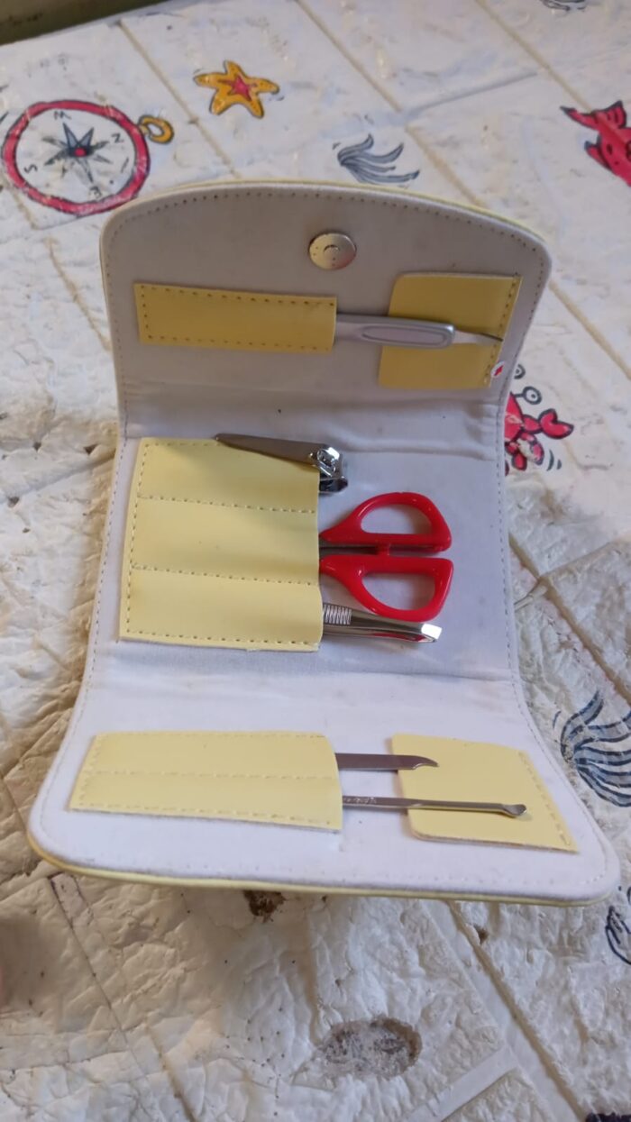 Nail Scissors Professional Nail Clippers Kit Manicure Set 6 Pieces Top Grade Stainless Steel Grooming Kit With Travel Case For Travel Or Home Manicure Set (6 Pc Set) - Image 7