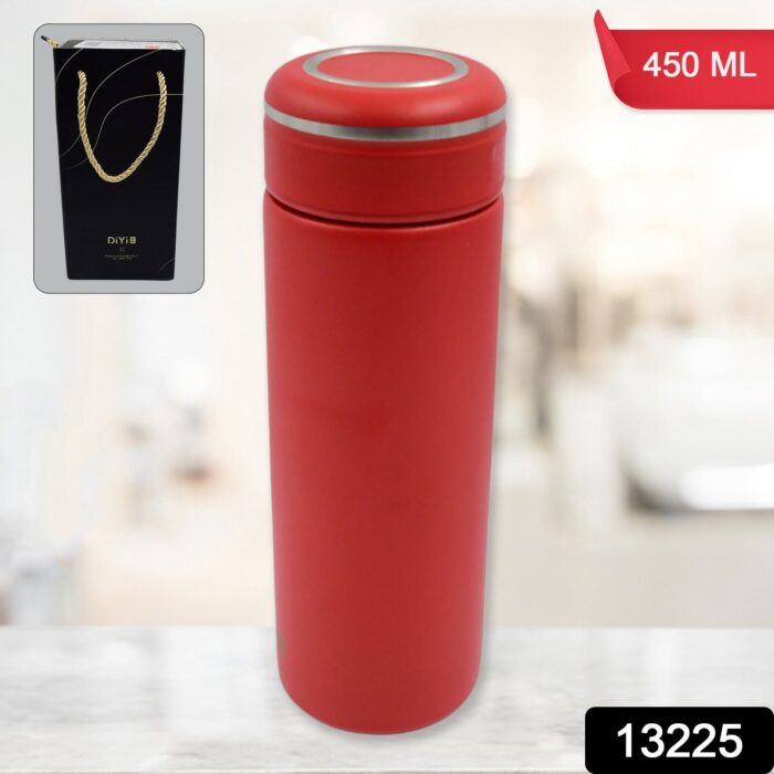 Insulated Vacuum Stainless Steel Water Bottle (450 ML) - Image 2