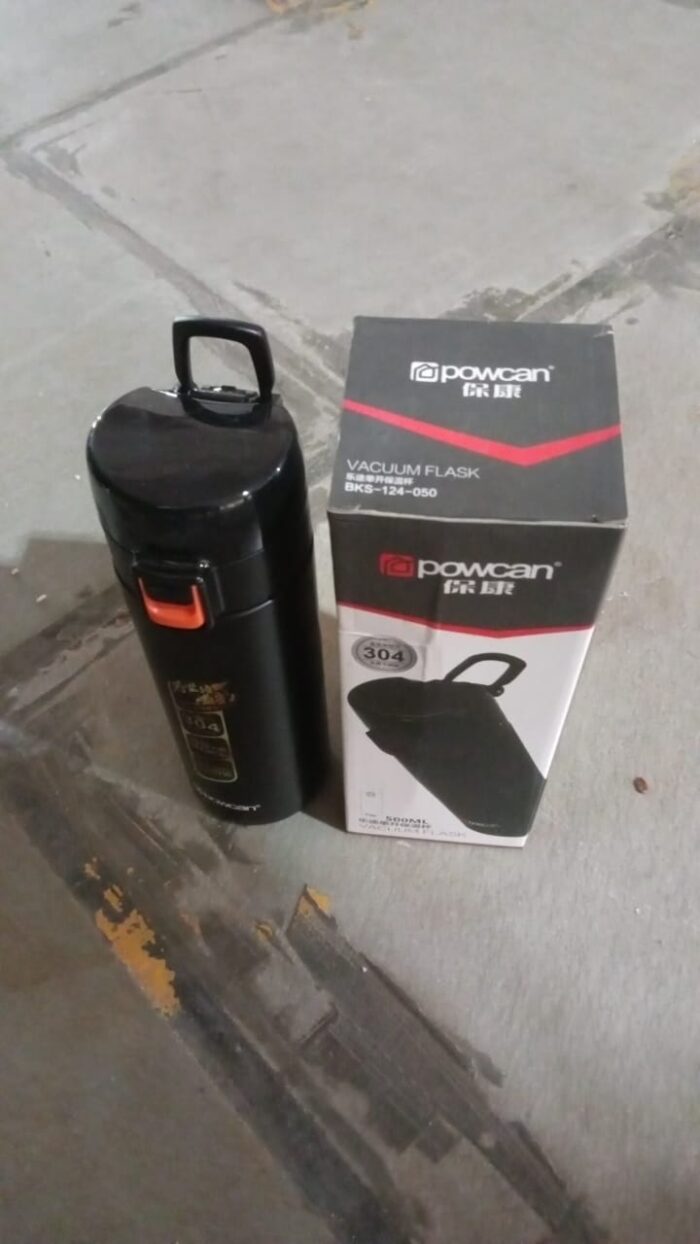 Double Walled Vacuum Flask Stainless Steel Water Bottle (500 ML) - Image 7