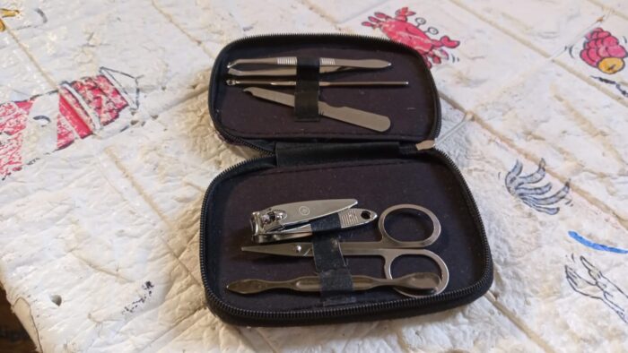 Nail Scissors Professional Nail Clippers Kit Manicure Set 6 Pieces Top Grade Stainless Steel Grooming Kit With Travel Case For Travel Or Home Manicure Set (6 Pc Set) - Image 8