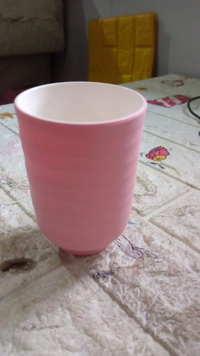 Multi-Purpose Plastic Cup, Reusable Cups, Bathroom Cup Environmental Friendly Festival for Drinking Tea Coffee, Non-slip Bathroom Cup Tooth Cups for Outdoor for Household  Gift For Birthday, (1 Pc) - Image 6