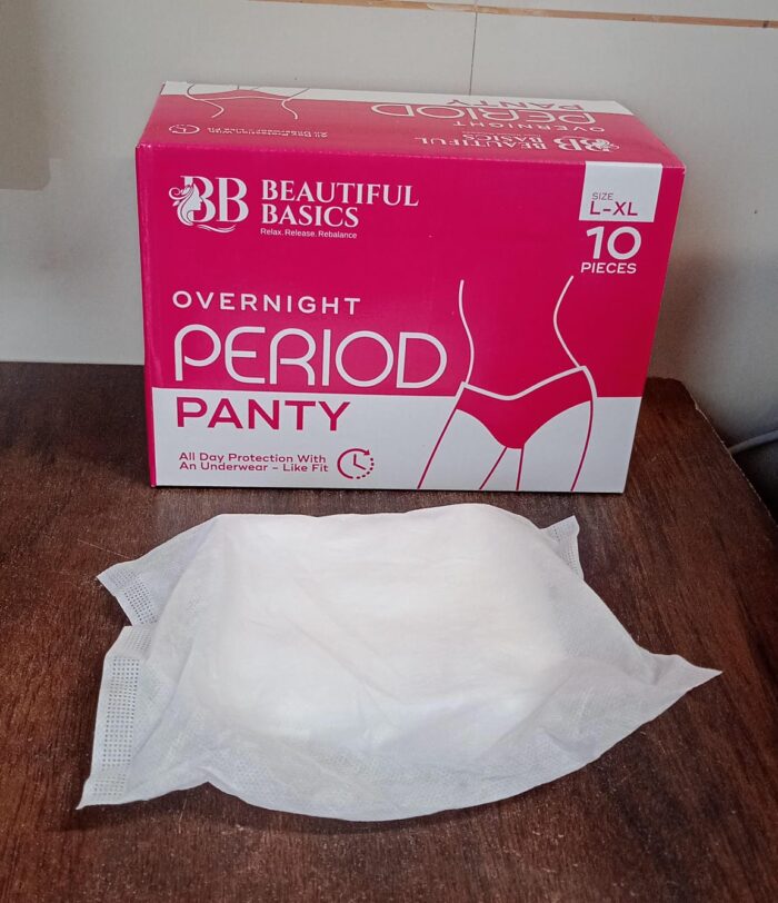 Women's Emergency Kit, Travel Kit- Includes Seamless Underwear, Pantyliner, Feminine Hygiene Sachet First Period Kit (10 Pcs) - Image 10