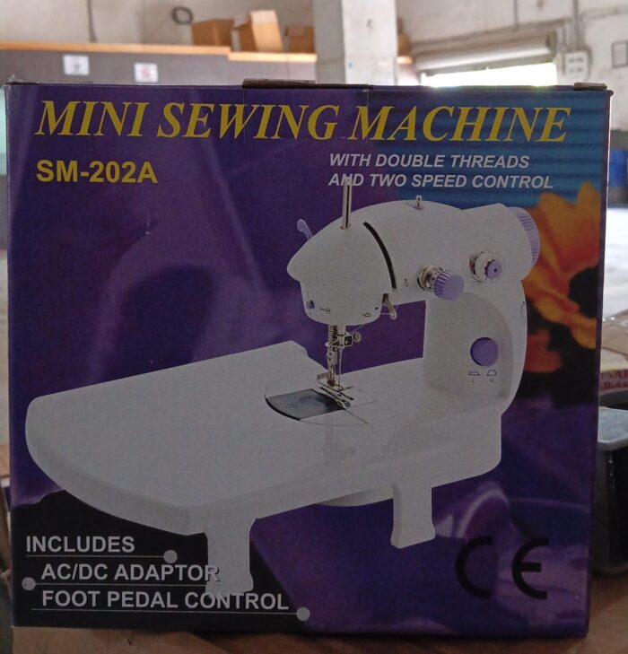 Home Tailoring Sewing Machine With Extension Table Set, Foot Pedal, Adapter Mini Electric Silai Machine, Portable Stitching Machine/Tailoring Machine - Image 9