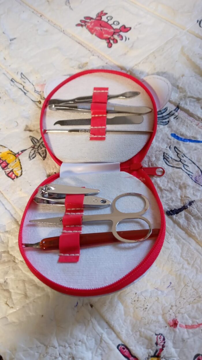 Nail Care Set / Kit / Case, Fingernail Clipper, Manicure Set, Stainless Steel Nail Cutter Set ,Manicure Toe Nail Clippers Care Tools with Lightweight and Beautiful Travel Case (7 pc Set) - Image 7