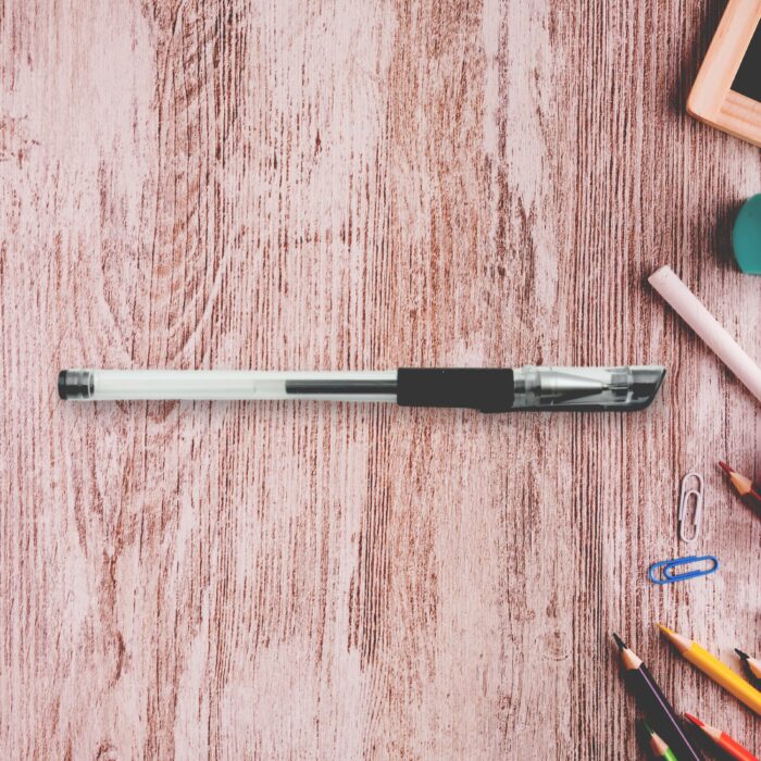 Writing Gel Pen for School Stationery Gift for Kids, Birthday Return Gift, Pen for Office, School Stationery Items for Kids (Black, Blue / 1 Pc ) - Image 5