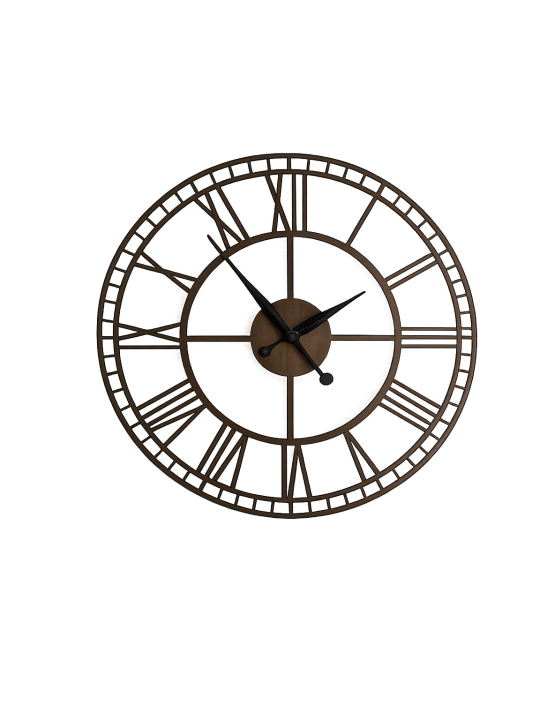 Abstract Geometric Modern Analog Decorative Clock for Living Room_1