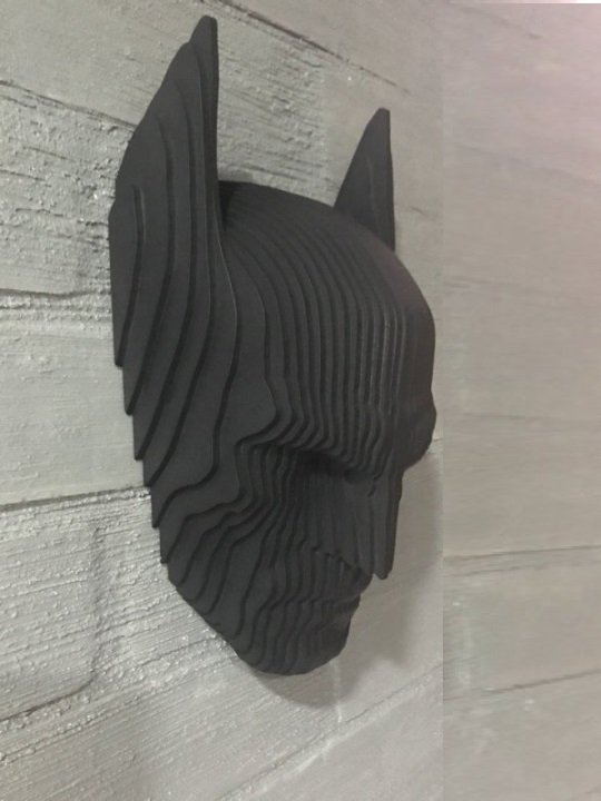 3D Wooden Batman Wall Art Superhero Mask Decorative Wall Mount for Modern Home Décor - Image 4