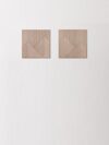 Modern Wooden Geometric Wall Art Set Laser Cut Decorative Panels for Home Interior Décor