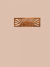 Wooden Sunrise Wall Art Panel Laser Cut Decorative Horizontal Wall Décor for Modern Interiors