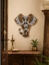 3D Wooden Elephant Mandala Wall Art Laser Cut Decorative Panel for Home Décor