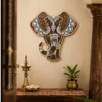 3D Wooden Elephant Mandala Wall Art Laser Cut Decorative Panel for Home Décor