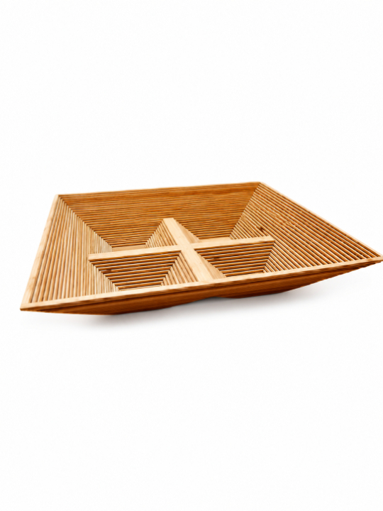 Premium-Wooden-Dry-Fruit-Serving-Tray-4-Compartments-Decorative-Snack-Organizer-Platter