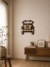 Wooden Jeep Key Holder Wall Mount Laser Cut Decorative Key Organizer for Home Décor